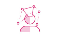 Pink icon for Behavioural Science Workshop Fletch and Co