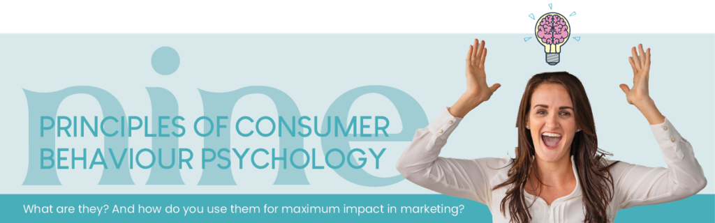 Nine principles of Consumer Behaviour for Behavioural Science banner